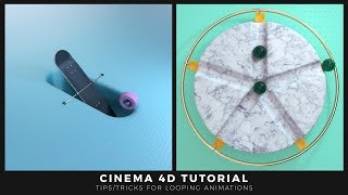 Tutorial How to Create Looping Animations in Cinema 4D [upl. by Ikik]