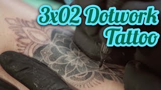 3x02  Aprende a tatuar Puntillismo Learn Dotwork tattoo [upl. by Janus]