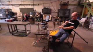 How to Use a Blow Pipe  Glassblowing [upl. by Augustin657]