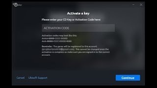 HOW TO BYPASS UPLAY ACTIVATION CODE ERROR100  WORKING WITH PROOF [upl. by Ynahpit]