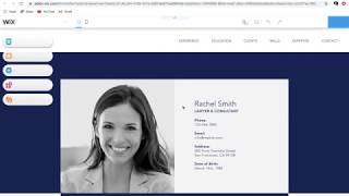HOW TO CREATE AN EPORTFOLIO USING WIXCOM [upl. by Ayokal374]