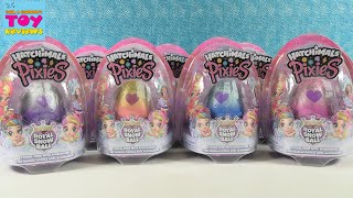 Hatchimals Pixies Royal Snow Ball Figure Doll Unboxing Review  PSToyReviews [upl. by Oznole493]