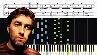 Yann Tiersen  Comptine dun autre été Amélie  Piano Tutorial  SHEETS [upl. by Jankell]