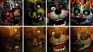 FNAF 6  All Jumpscares Freddy Fazbear Pizzeria [upl. by Royal231]