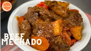 Beef Mechado Recipe  Beef Stew  Mechadong Baka  Easy to Follow Recipe [upl. by Armat933]