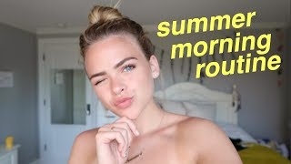 MY SUMMER MORNING ROUTINE  Summer Mckeen [upl. by Lebbie758]