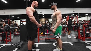 BRADLEY MARTYN VS 4TIMES WORLDS STRONGEST MAN BRIAN SHAW [upl. by Theta315]