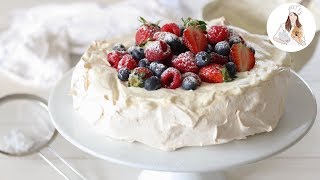 Pavlova Recipe  Recipes by Carina [upl. by Ydrah]