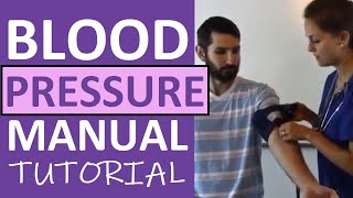 How to Take a Blood Pressure Manually [upl. by Carisa859]