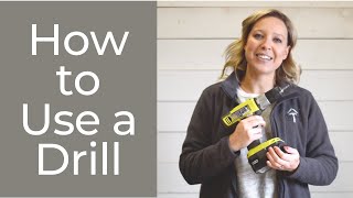 How to use a Drill A Beginners Guide [upl. by Birkner]