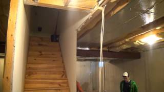 DIY Basement Stairway Ideas [upl. by Gibe943]