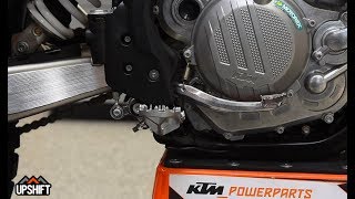 KTM How To Rear Brake Pedal Adjustment [upl. by Ame]