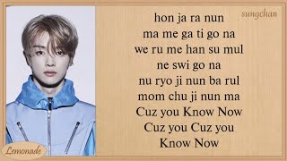 NCT U  Know Now Easy Lyrics [upl. by Reld]