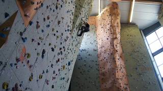 Sportclimbing  Klettern bis ans Limit  Verhalten beim Sturz [upl. by Merce]