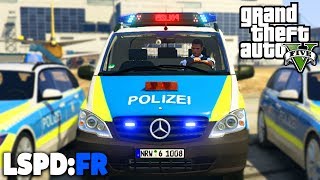 GTA 5 LSPDFR  Flughafenpolizei  Neue FUNKTION  Deutsch  Polizei Mod 41 Grand Theft Auto V [upl. by Normandy]