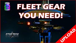 Fleet Gear You Need For High Damage Builds  Star Trek Online [upl. by Schnurr]