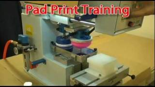 Pad Printing Training Machine Print Function [upl. by Fillian]