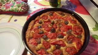 FOCACCIA BARESE Come prepararla Ricetta del nonno STRABUONA [upl. by Margarete]