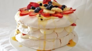 Pavlova Recipe Easy Dessert Pavlova How To Cook That Ann Reardon [upl. by Kannry]