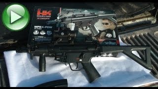 REVIEW HampK MP5 PDW 45mm BB Air Gun  Umarex [upl. by Alletnahs]