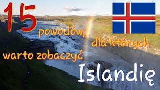 Islandia  15 powodów dla których warto zobaczyć Islandię Full HD Lektor polski Napisy [upl. by Iah]