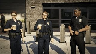 GTA 5 how to get a police uniform  GTA 5 police uniform [upl. by Hadwin]