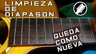 CÓMO LIMPIAR EL DIAPASÓN Y TRASTES DE TU GUITARRA  GUÍA PARA DOCEROLA REQUINTO [upl. by Nisaj]