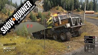 SnowRunnerWestern Star 6900 TwinSteer AWD Upgrade Location  Imandra Map [upl. by Enileme]