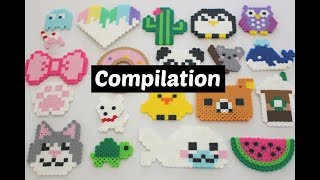 Perler Bead DIY Compilation  20 Designs [upl. by Rachelle]