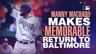 Manny Machados memorable return to Baltimore [upl. by Herby149]