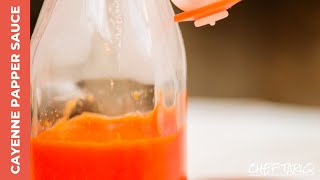 Homemade Spicy Cayenne Pepper Sauce [upl. by Cressler]