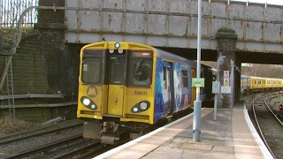 Half an Hour at 216  Birkenhead North Station 1022017  Class 507 508 terminus [upl. by Eiddam806]