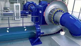 ANDRITZ Hydro turbine animation  Francis [upl. by Nahrut]