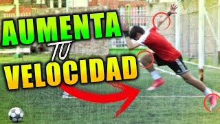 AUMENTA TU VELOCIDAD Y AGILIDAD EN EL FÚTBOL CON ESTOS EJERCICIOS Entrenamiento de fútbol [upl. by Iana]