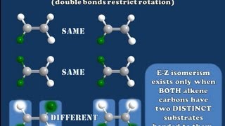 EZ Isomerism Explained [upl. by Asserrac]