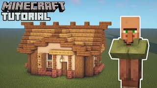 Minecraft  Nitwits House Tutorial Villager Houses [upl. by Novrej]