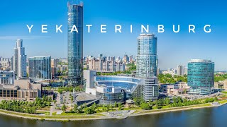 Yekaterinburg City In Russia 🇷🇺 In 4K [upl. by Leodora48]