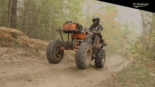 Ogemaw Hills mud mower ride with the boys [upl. by Shugart]