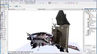 Importing Point Cloud Data in ARCHICAD [upl. by Anawik]