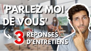 💼 Parlez Moi de Vous en Entretien  Comment Répondre  Étudiants amp Ingénieurs [upl. by Gracia681]