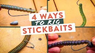 Stick Baits amp Soft Plastic Worms 4 Techniques You NEED to Master [upl. by Osrick570]