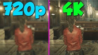 720p vs 4K  Gaming [upl. by Olwen176]