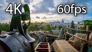 Seven Dwarfs Mine Train front seat onride 4K POV 60fps WDW Magic Kingdom [upl. by Becca]