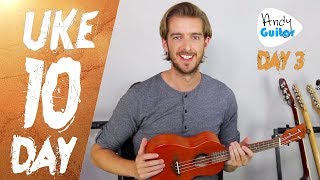 Ukulele Lesson 3  Easy Songs with 4 Simple Chords [upl. by Yhtommit117]