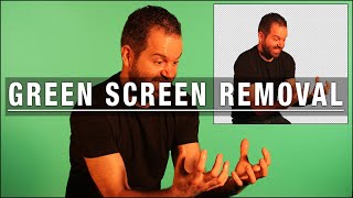 Green Screen Removal in Photoshop [upl. by Arabeila611]