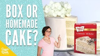 How To Make A Box Cake Taste Homemade [upl. by Eniamahs36]