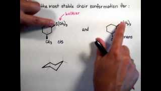 Problem 5 cis and trans 1tertbutyl3methylcyclohexmp4 [upl. by Atinihc]