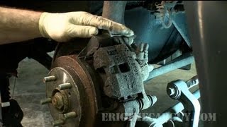 How to Spot and Service a Stuck Rear Caliper  EricTheCarGuy [upl. by Llechtim165]