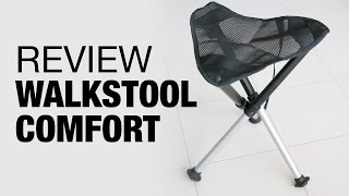 Review Walkstool Comfort Portable Outdoor Stool [upl. by Bergin]