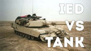 IED vs Tank  Mine Clearing with M1 Abrams [upl. by Anahc]